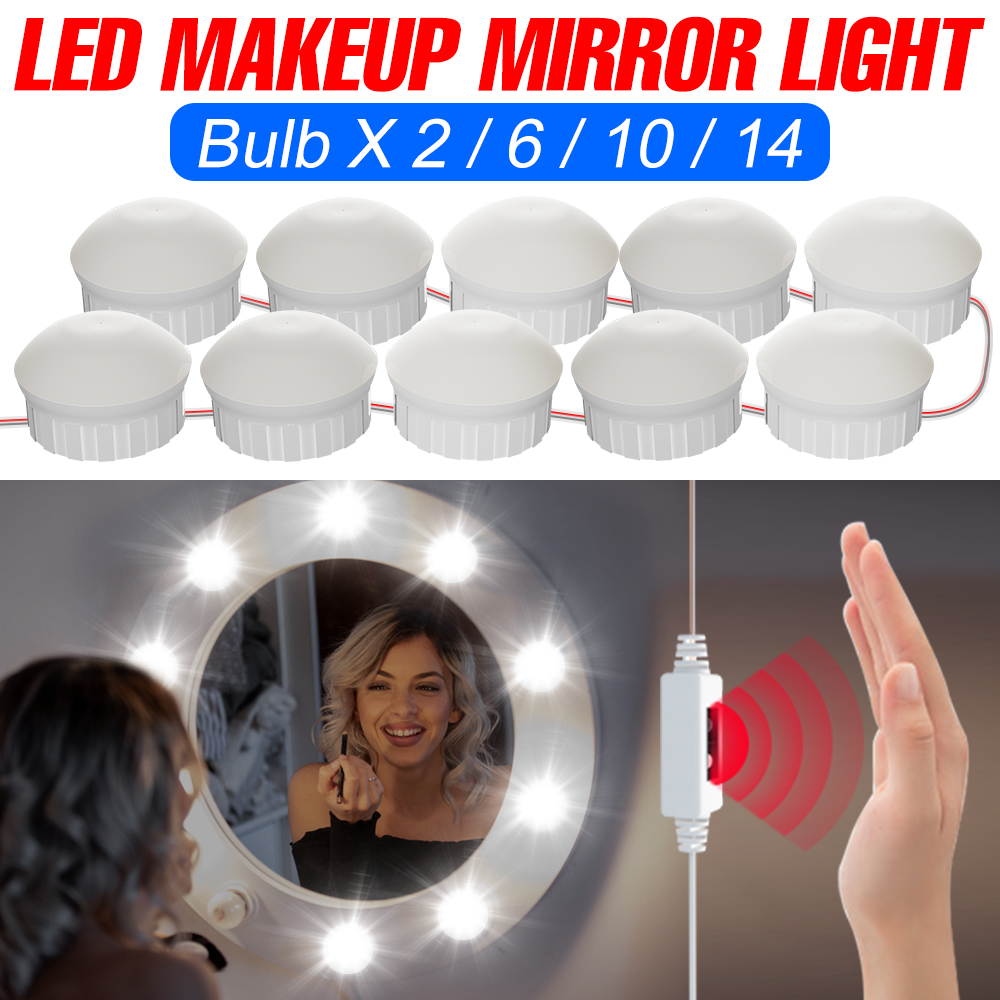 Dressing Table Vanity With Lighted Mirror - Gương Trang Điểm Sáng Vanity Tay