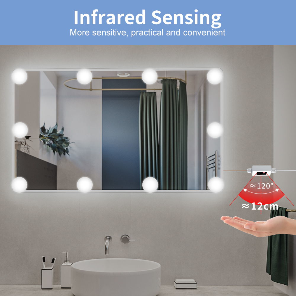Gương Trang Điểm Sáng Vanity T - đánh giá và giá Dressing Table Vanity With Lighted Mirror