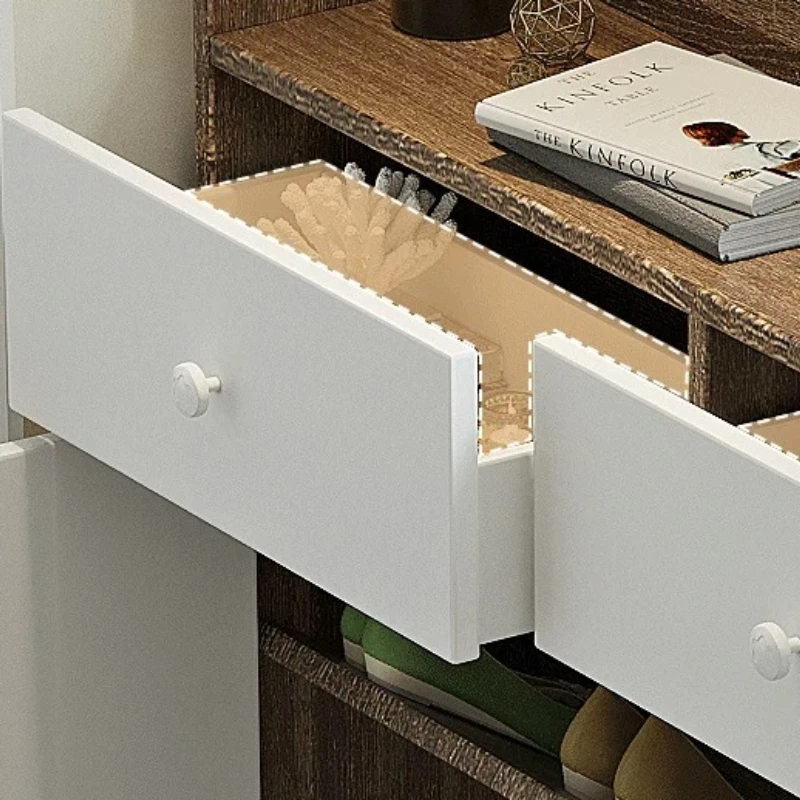 &Slim 20cm Shoe Cabinet Entryw - đánh giá và giá Shoe Rack Cabinet Narrow Entryway