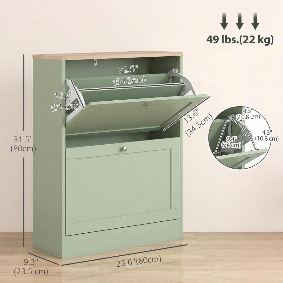 Entryway Shoe Storage Cabinet, - đánh giá và giá Shoe Rack Cabinet Narrow Entryway
