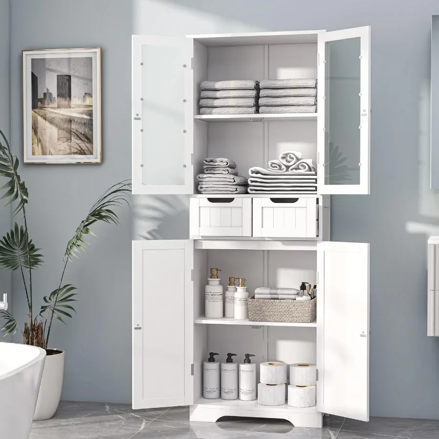 67 Tall Bathroom Storage Cabin - đánh giá và giá Storage