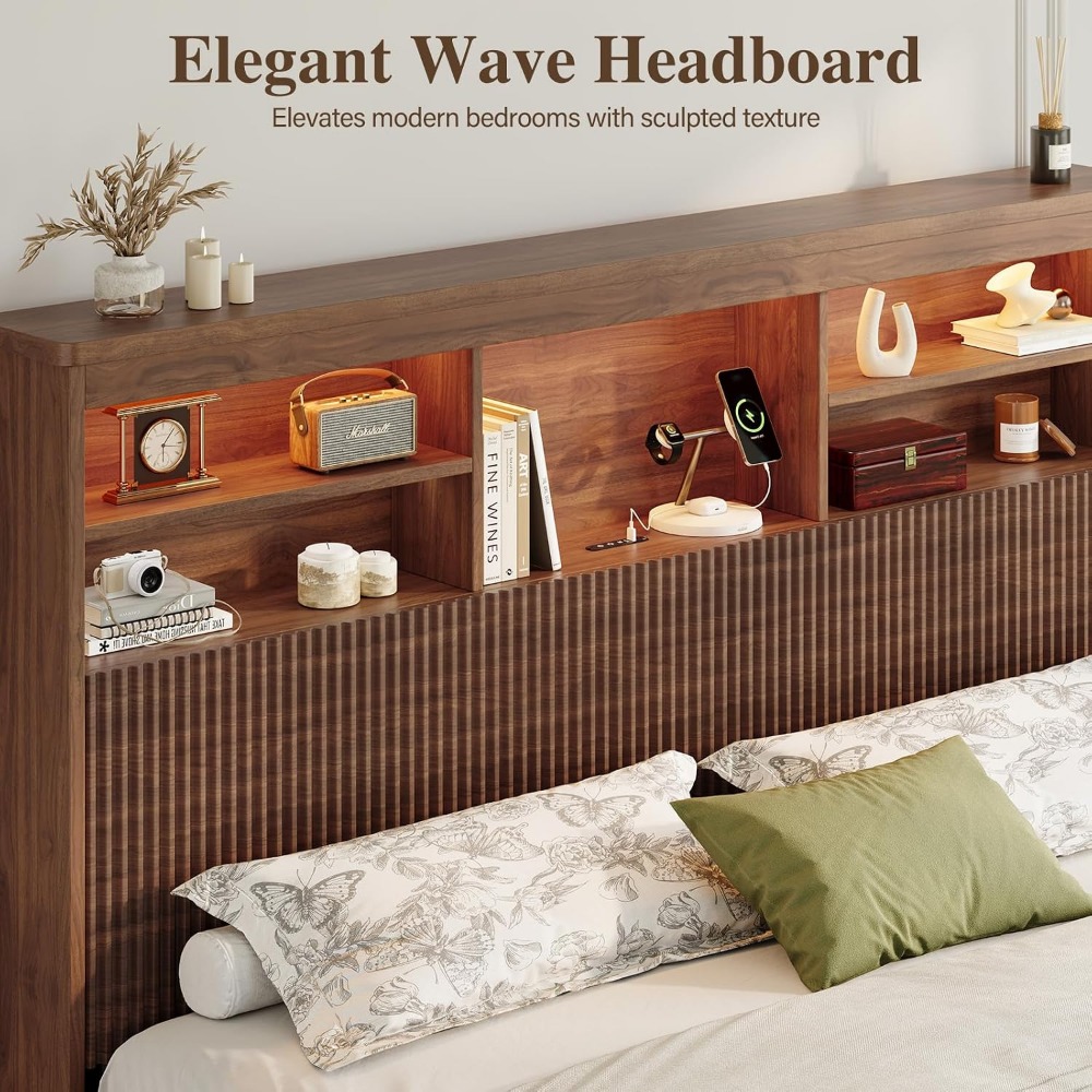 King Size Bed Frame with 4 Sto - đánh giá và giá King Size Bed Frame With Storage Drawers